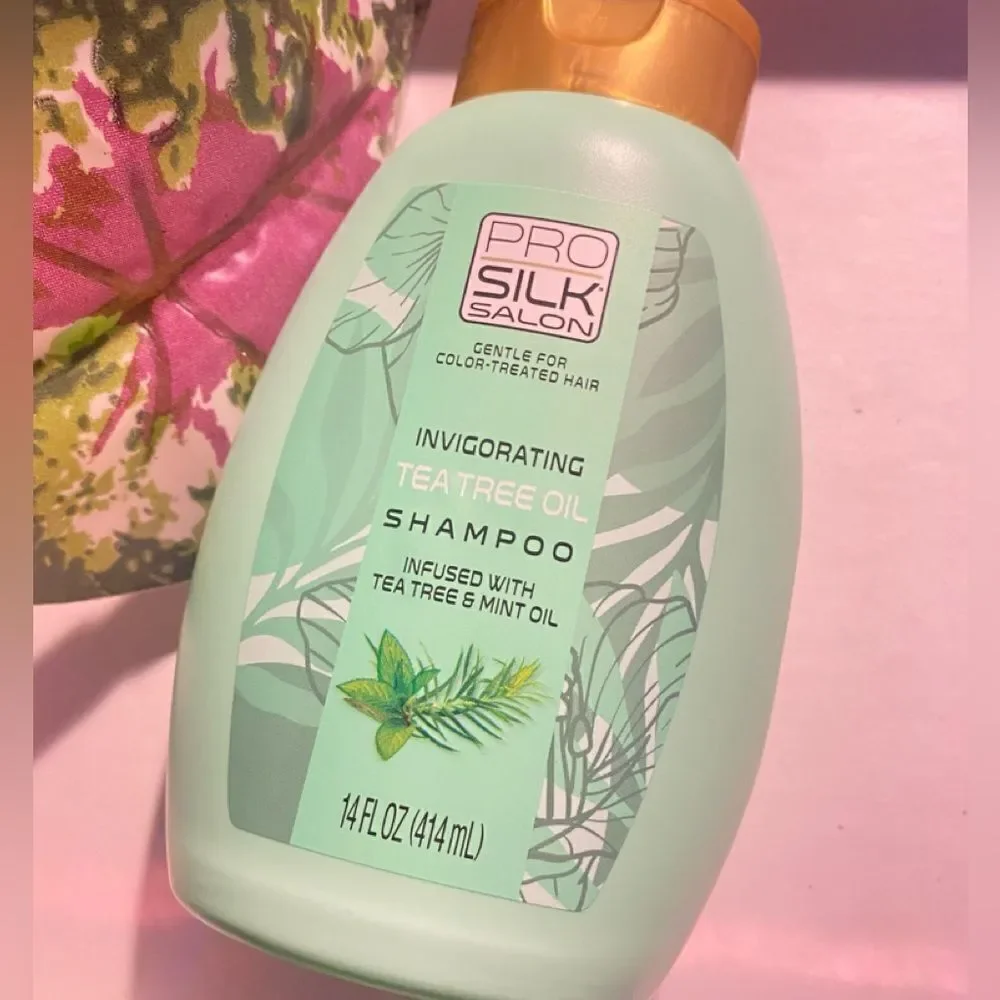 🛍️ Pro Silk Salon Invigorating Tea Tree Oil Shampoo 14Fl OZ(414 ml)💥